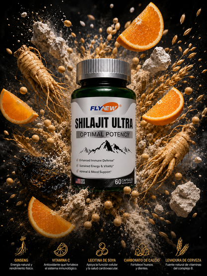 SHILAJIT ULTRA🔥 – Recupera la Energía que creías PERDIDA –60 CAPSULAS