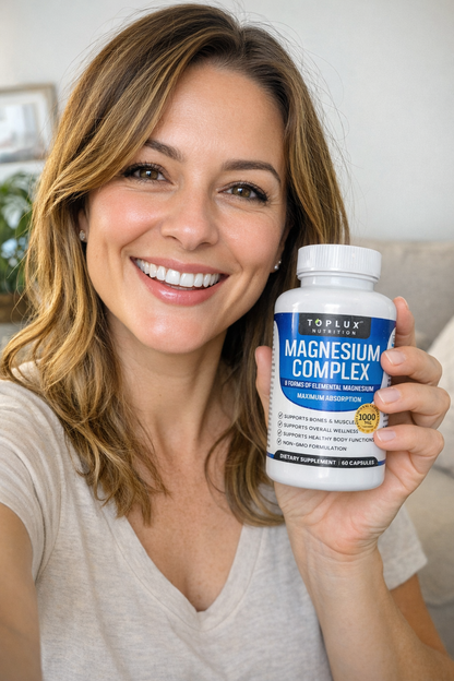 🔥2x1 Magnesio Complex 8 en 1 ORIGINAL 1000 mg ⭐ 120 Cápsulas en total