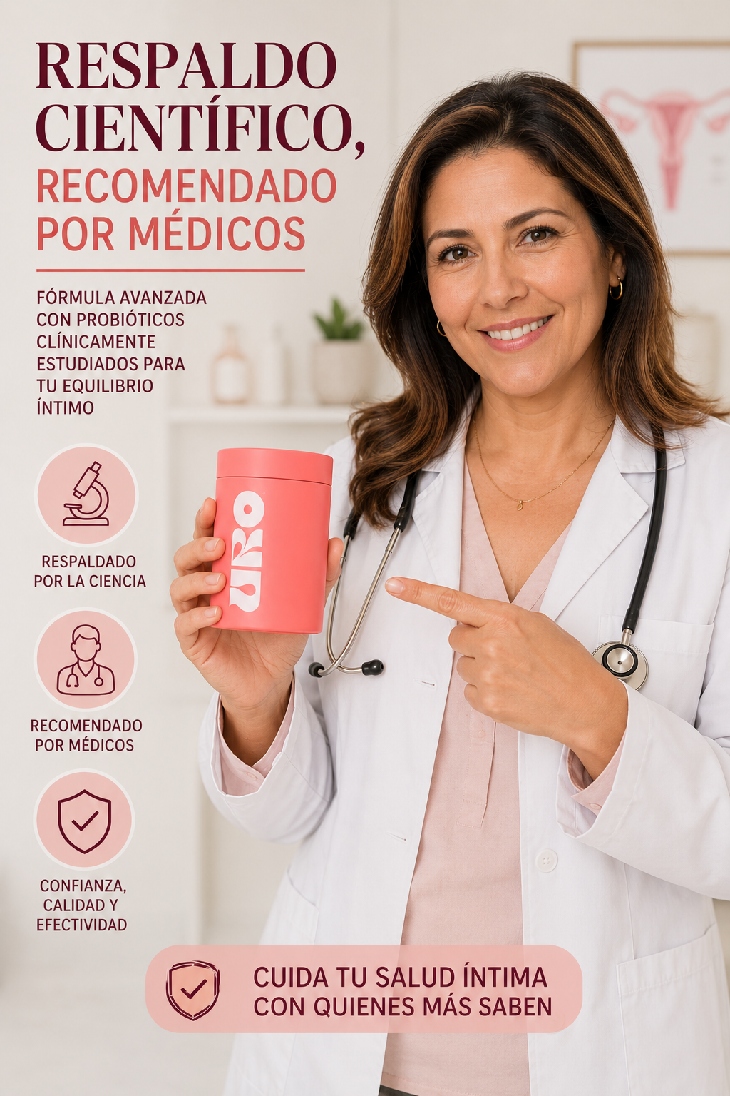URO VAGINAL PROBIÓTICO: Vuelve a sentirte segura HOY💖