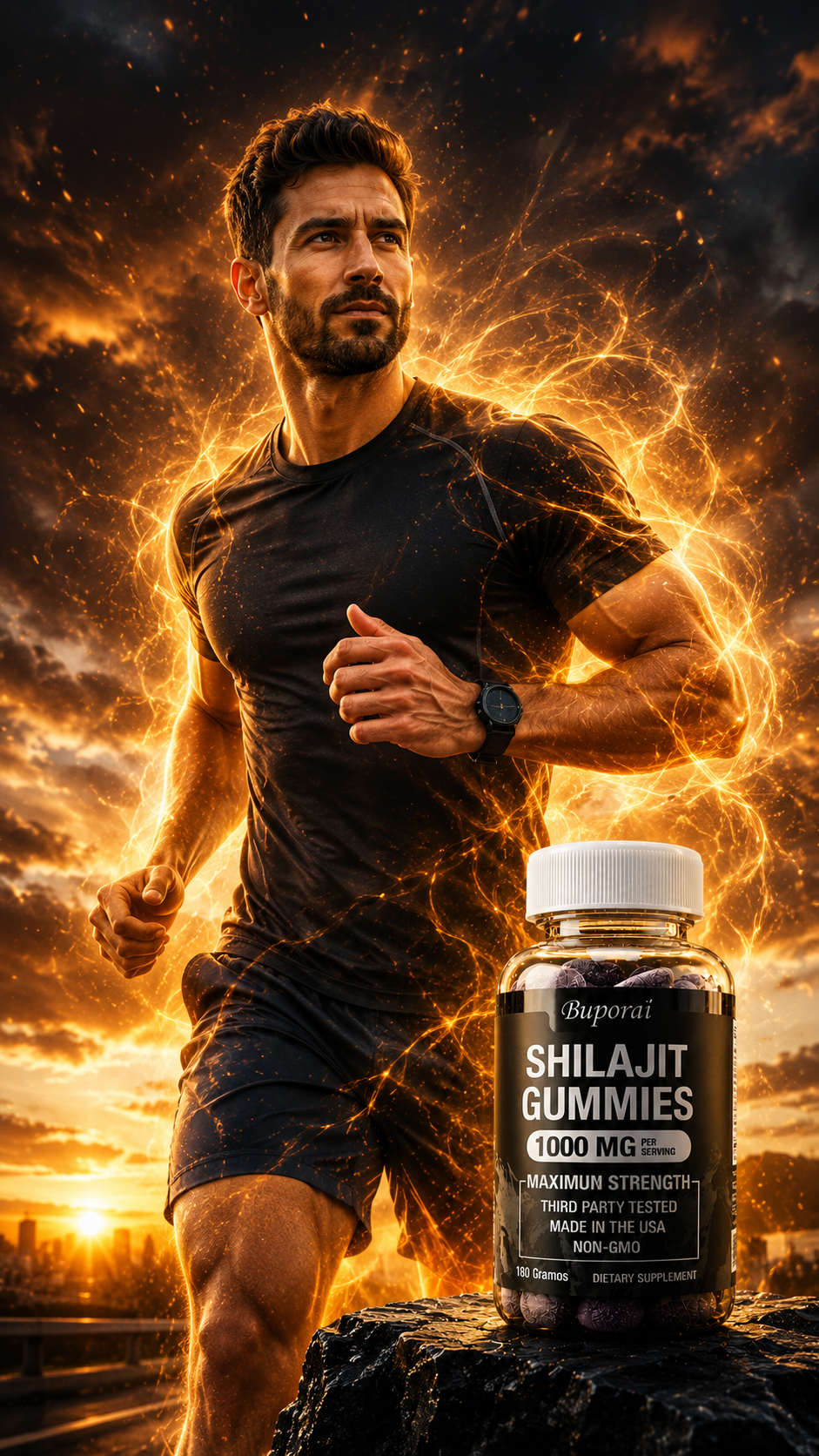 Shilajit Gomitas 1000MG -RECUPERA TU ENERGÍA, FUERZA Y VITALIDAD ⚡