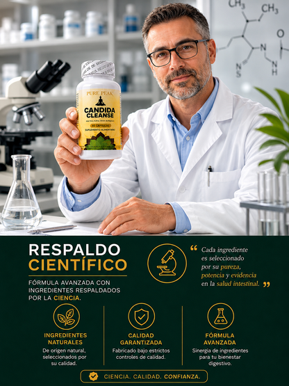 🔥 Candida Cleanse Original– Reduce la Hinchazón y Pierde Peso Naturalmente–  Lleva 2X1!